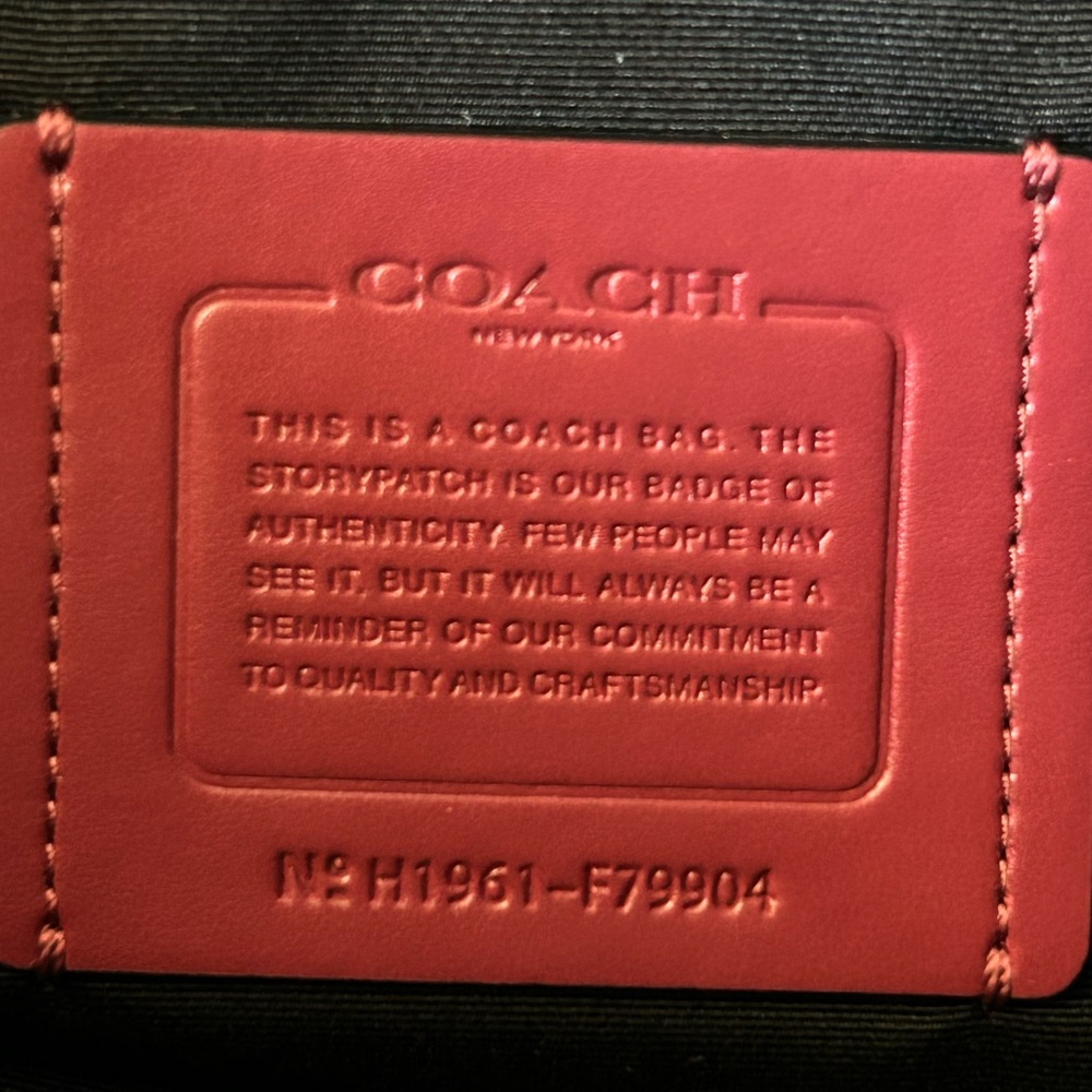COACH Ranger Messenger Gender Neutral ColorBlock Leather & Signature C Canvas - Picture 13 of 14